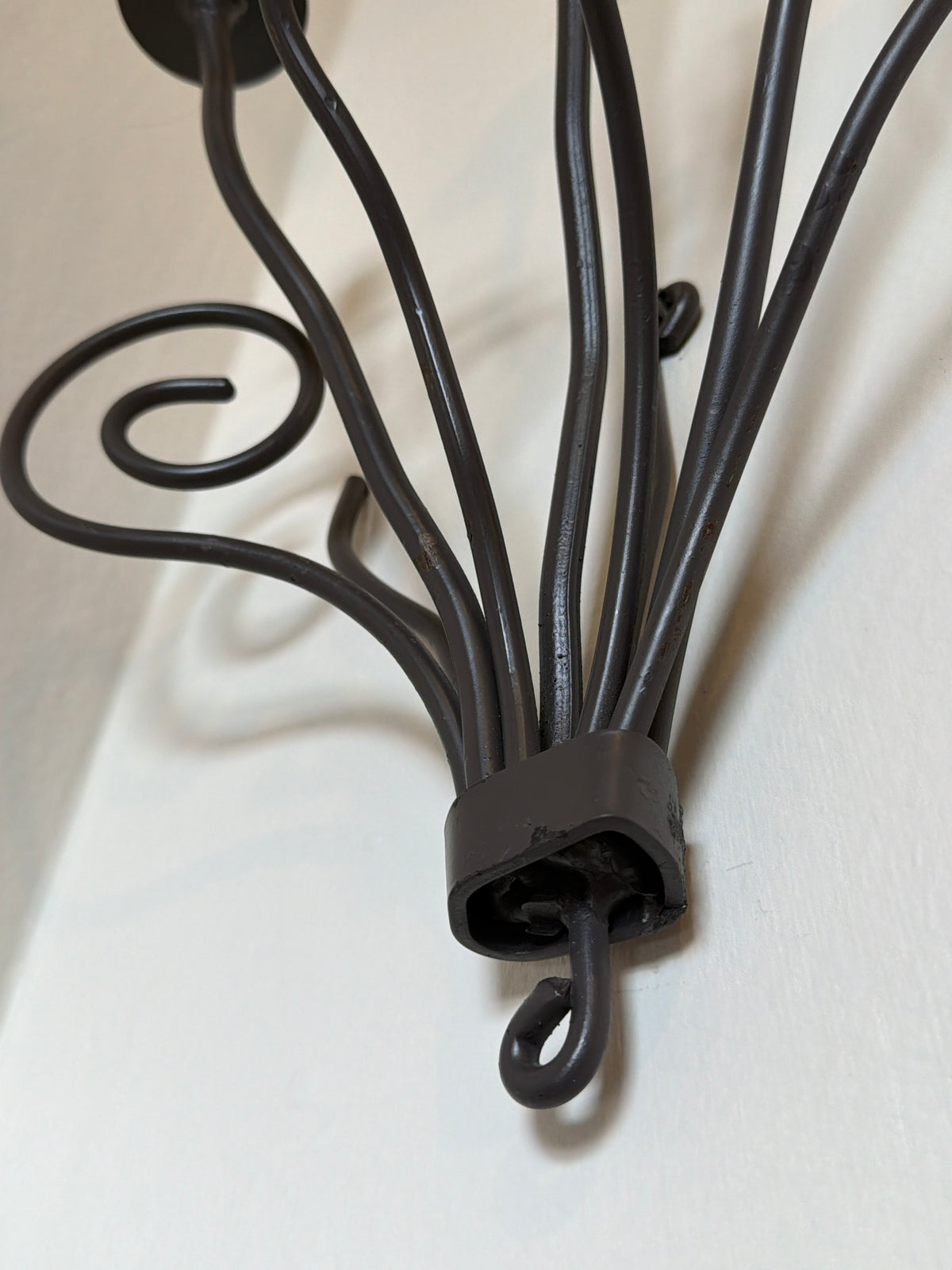 Borek Spidek Swirly Spiral Wall Candelbra by Driade