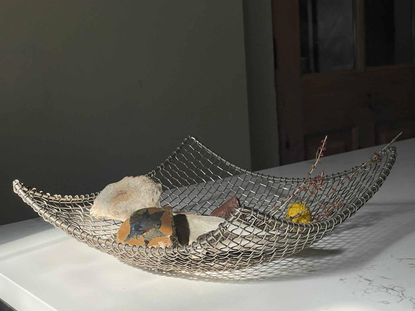 Vintage Midcentury Wire Basket