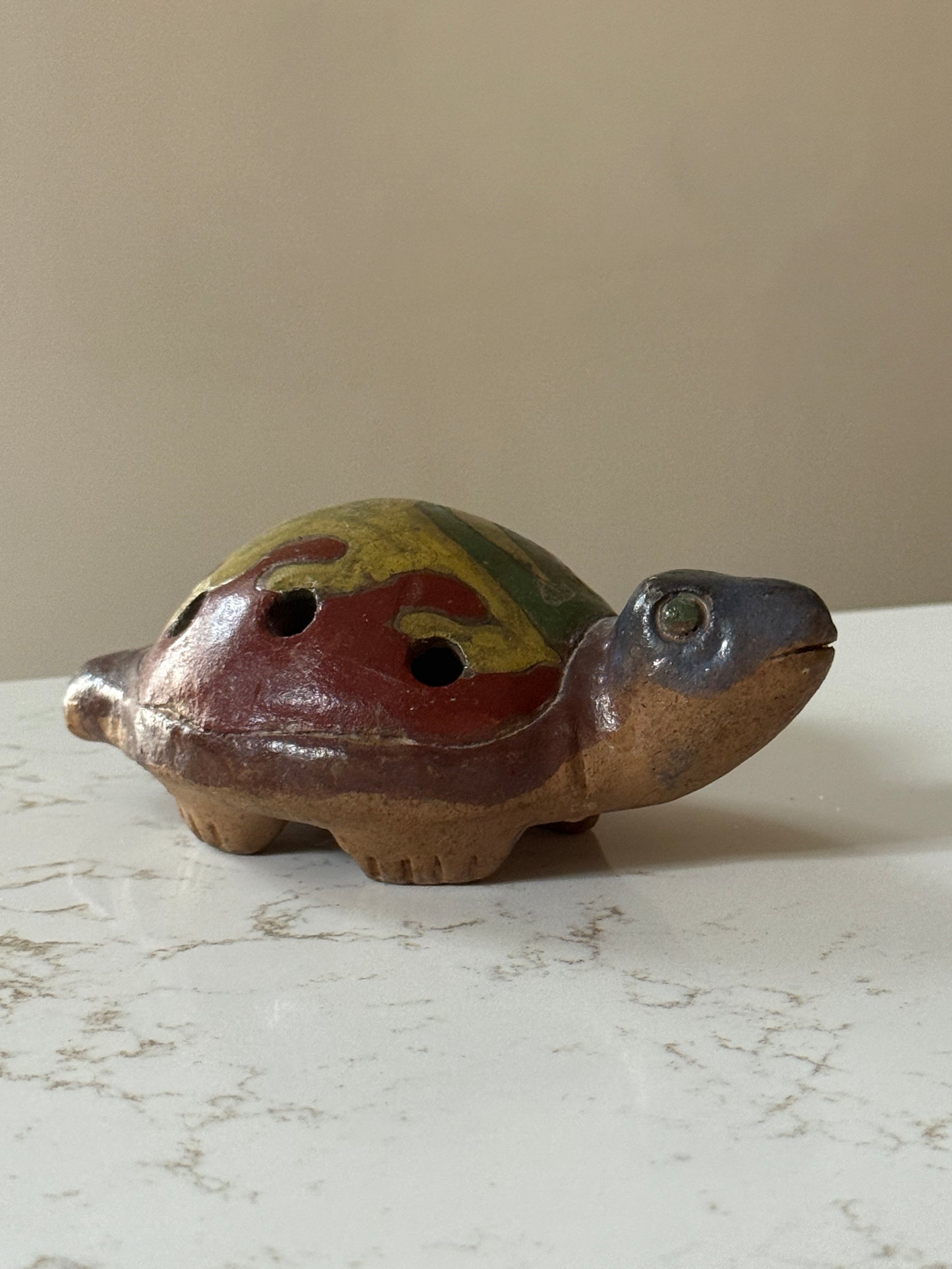 Vintage Mexican Terracotta Ocarina
