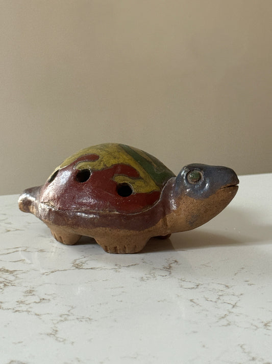 Vintage Mexican Terracotta Ocarina