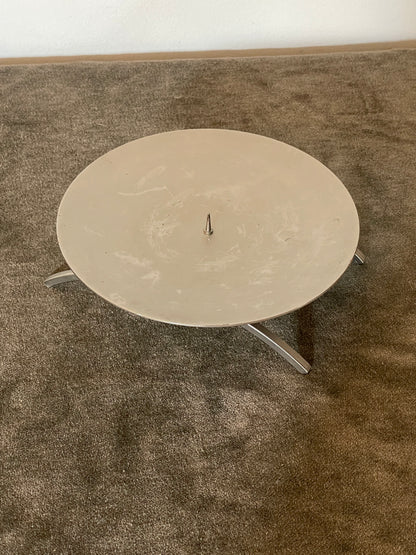 Arc Metal Podium Candle Holder