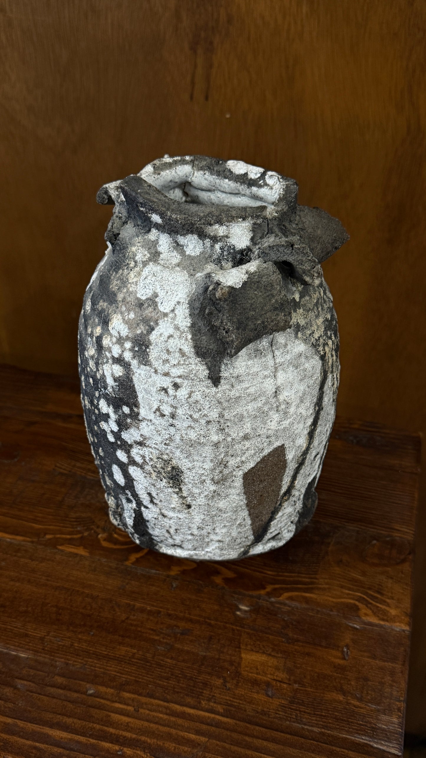 Handcrafted Humphreys Ocean Shipwreck Barnacle Glazed Vase