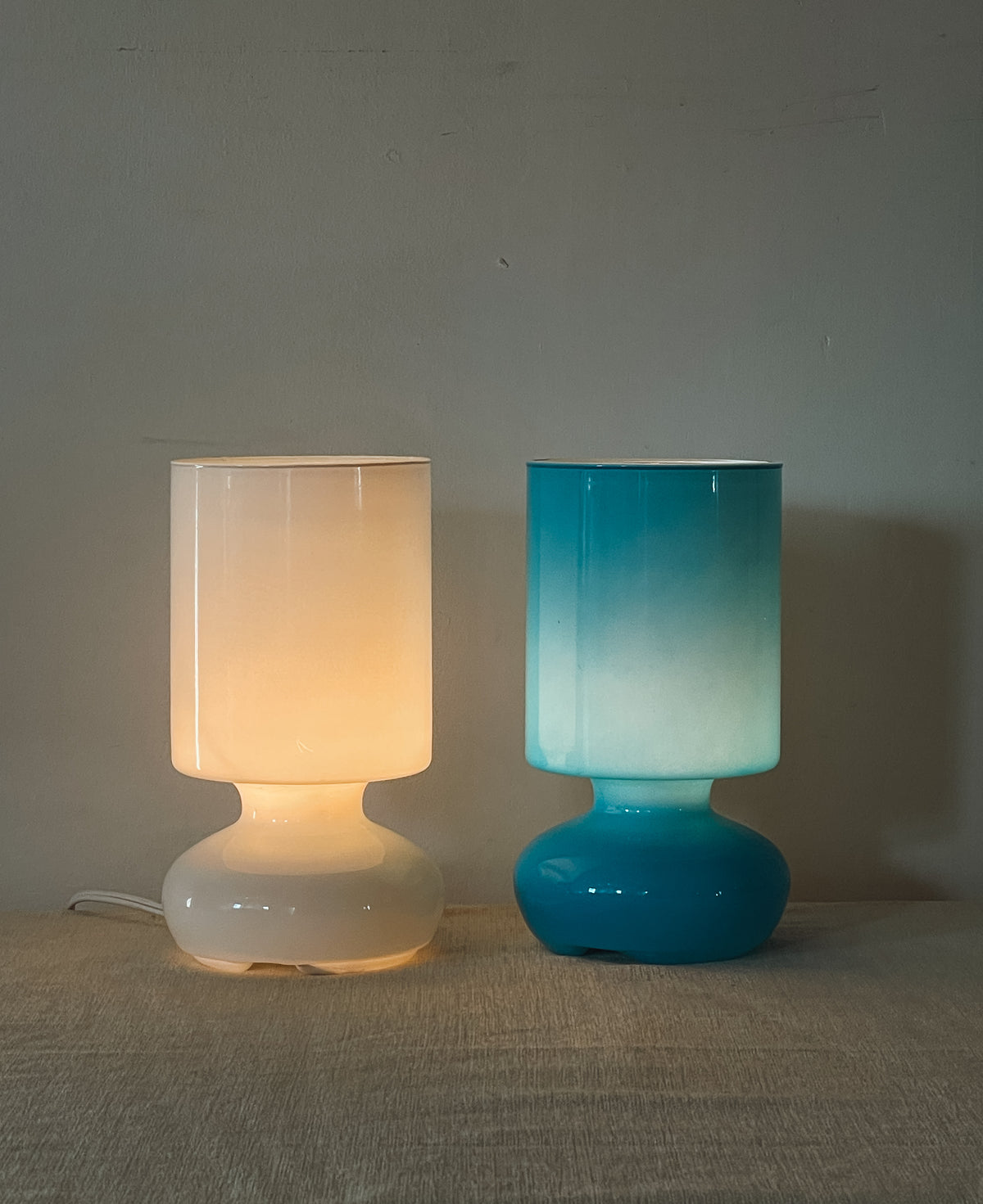 Vintage Blue Ikea Lykta Lamp – NOUVE