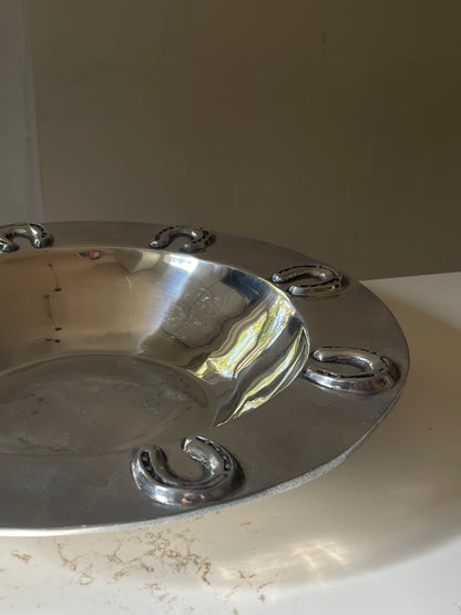 Pewter Horseshoe Bowl