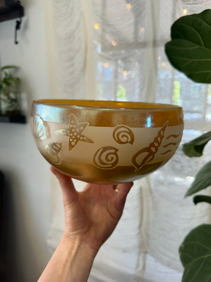 Rare Correia Art Glass Bowl signed & dated 1992, Limited Edition 26/200