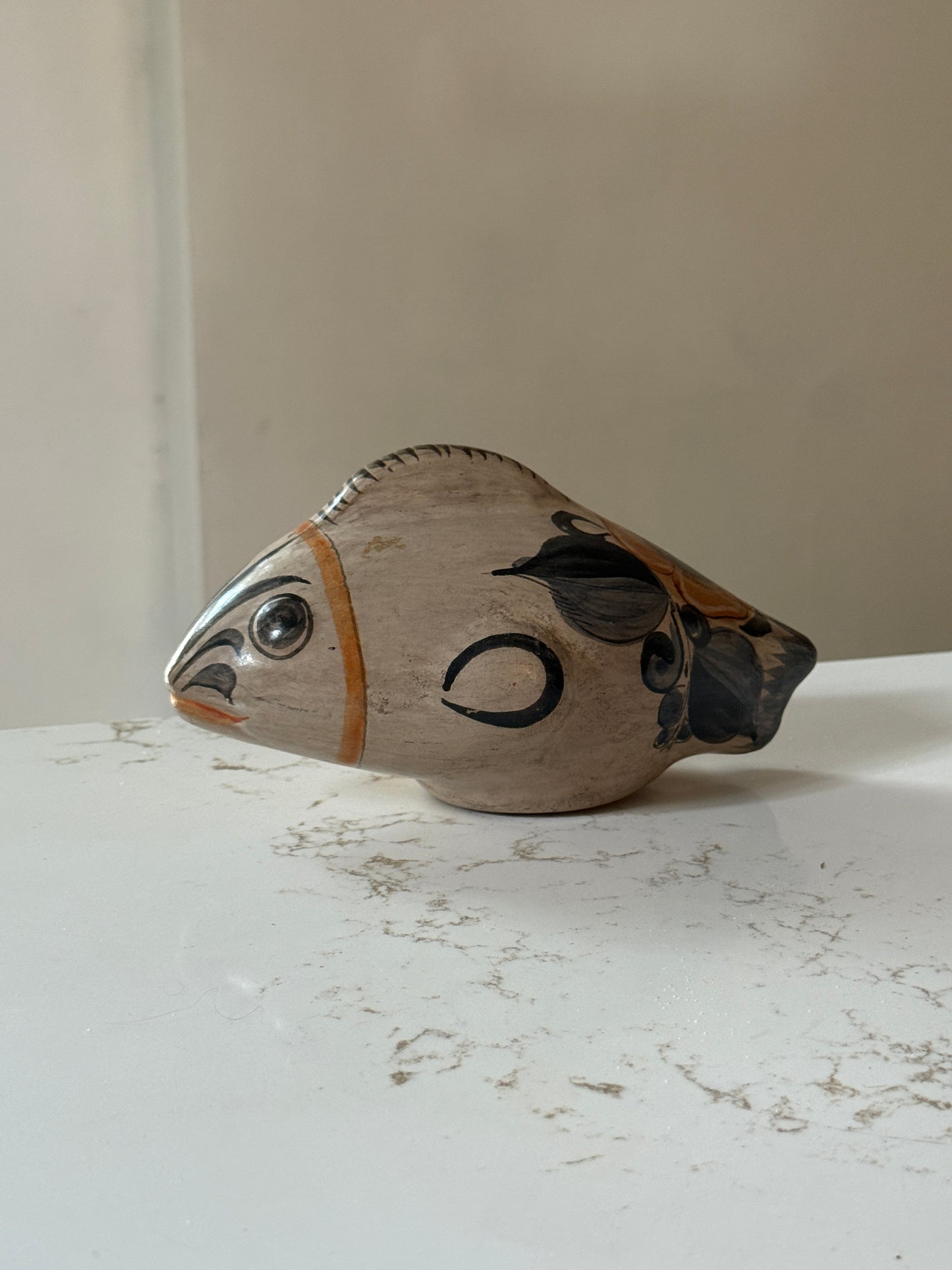 Handpainted Ceramic Mexican Folk Art Fish