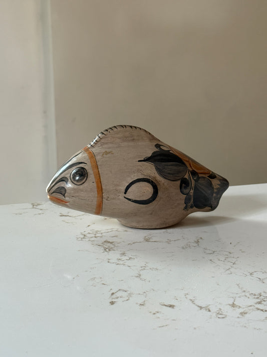 Handpainted Ceramic Mexican Folk Art Fish