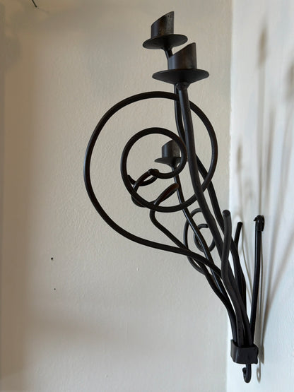 Borek Spidek Swirly Spiral Wall Candelbra by Driade