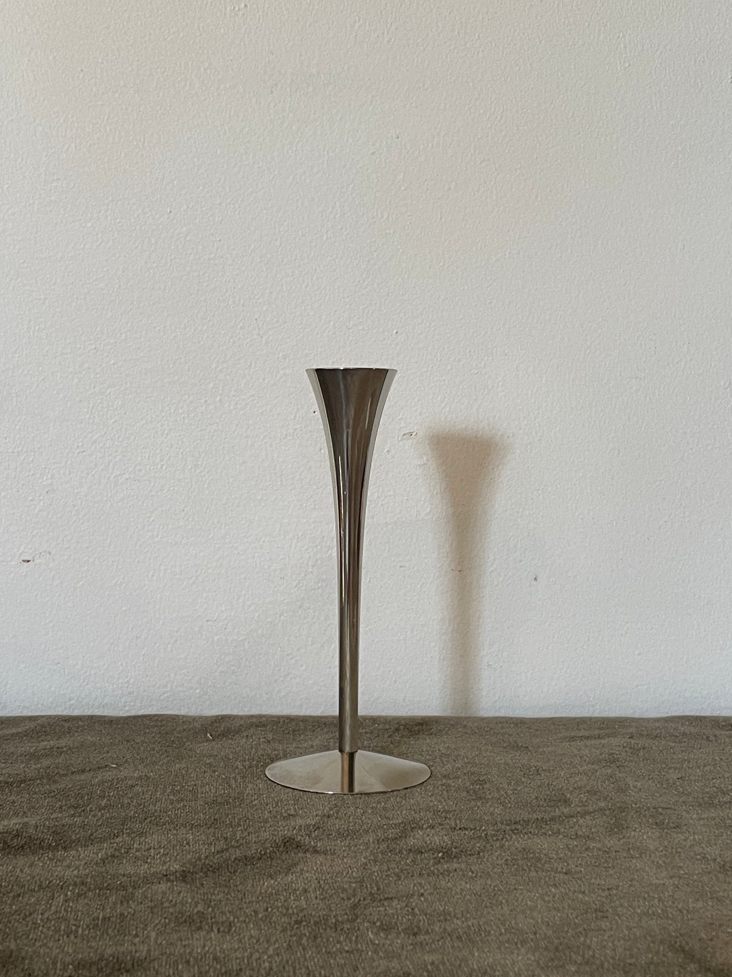1960’s German Arthur Sale Solingen Silverplated Steel Candle Holder