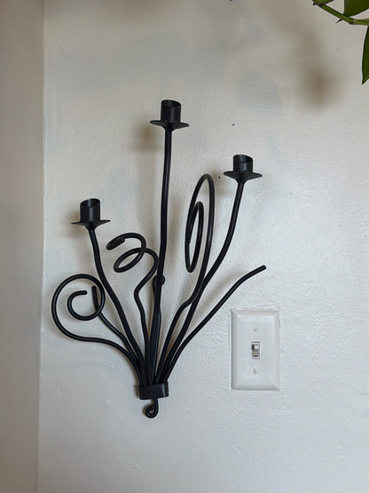 Borek Spidek Swirly Spiral Wall Candelbra by Driade