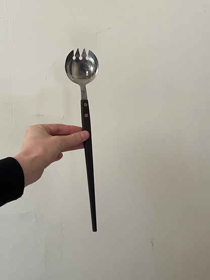Single Teak Serving Spork