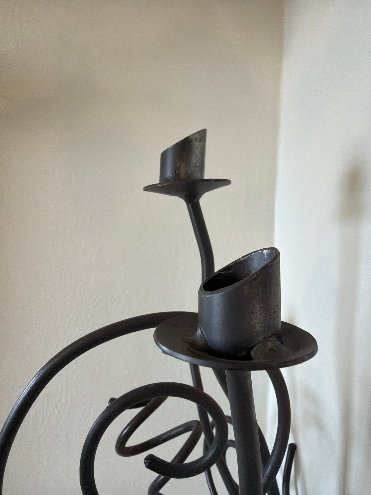 Borek Spidek Swirly Spiral Wall Candelbra by Driade