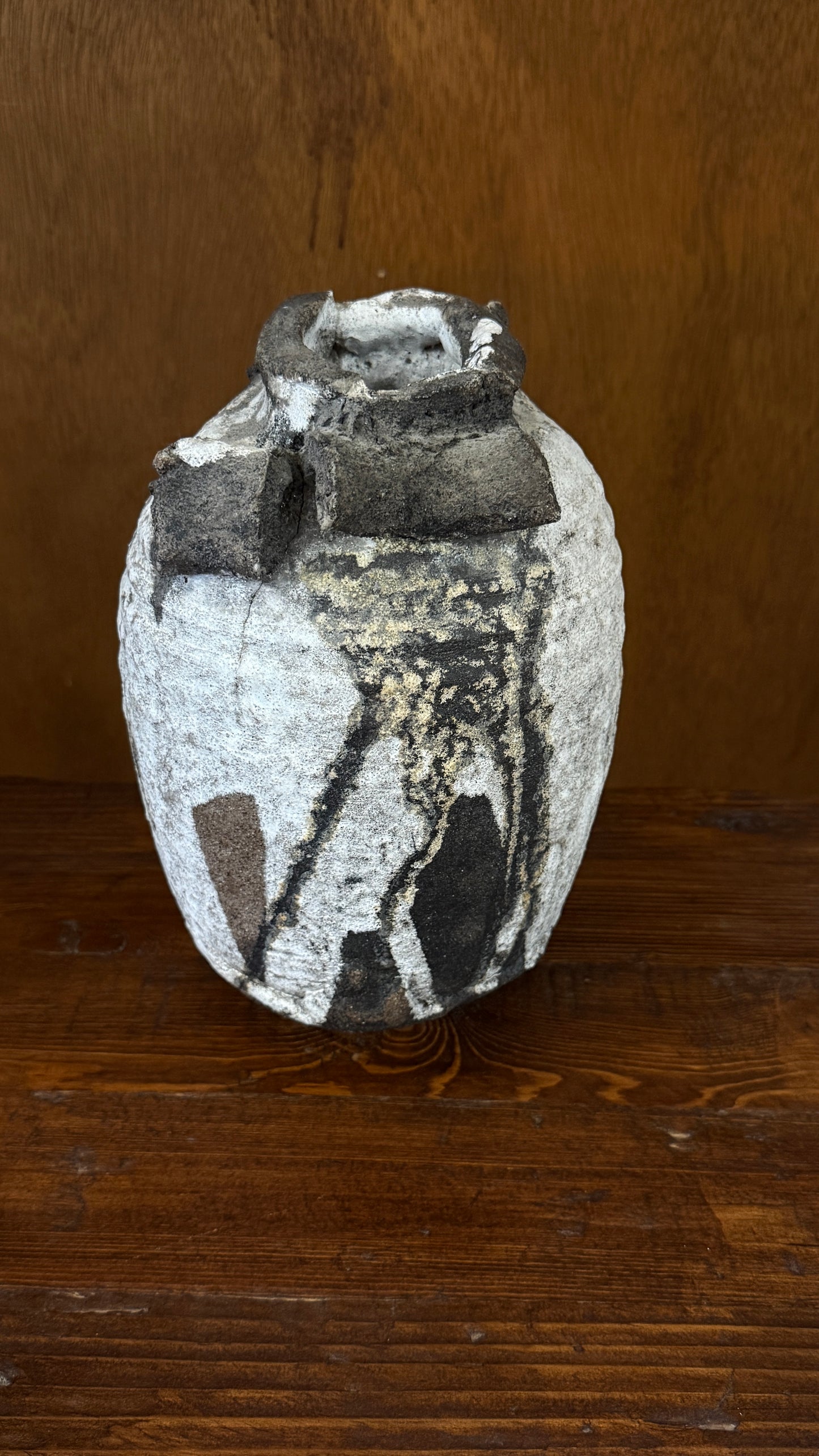Handcrafted Humphreys Ocean Shipwreck Barnacle Glazed Vase