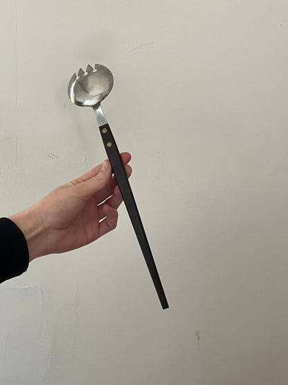 Single Teak Serving Spork