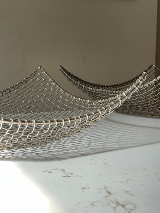 Vintage Midcentury Wire Basket