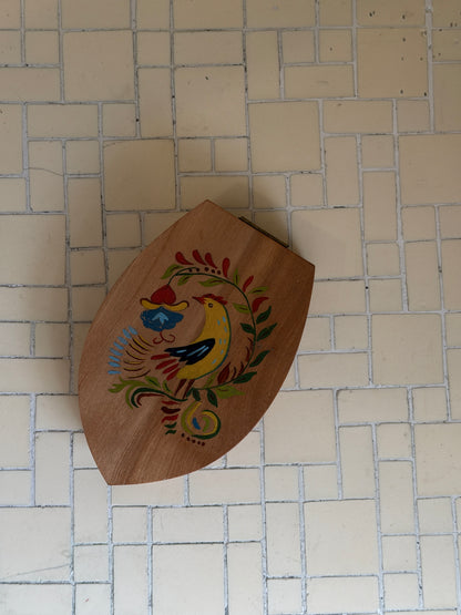 1960’s Handpainted Rooster Cooking Press