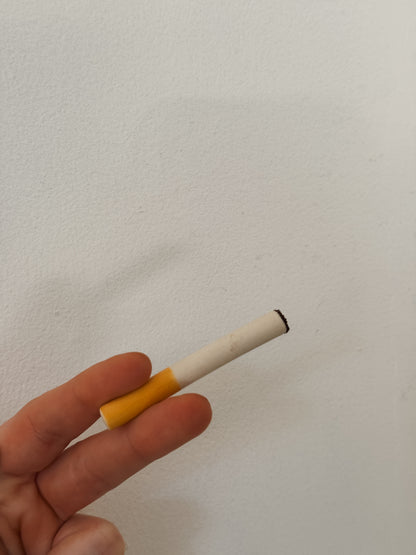 Handrolled Kiln-Fired Ceramic Cigarette