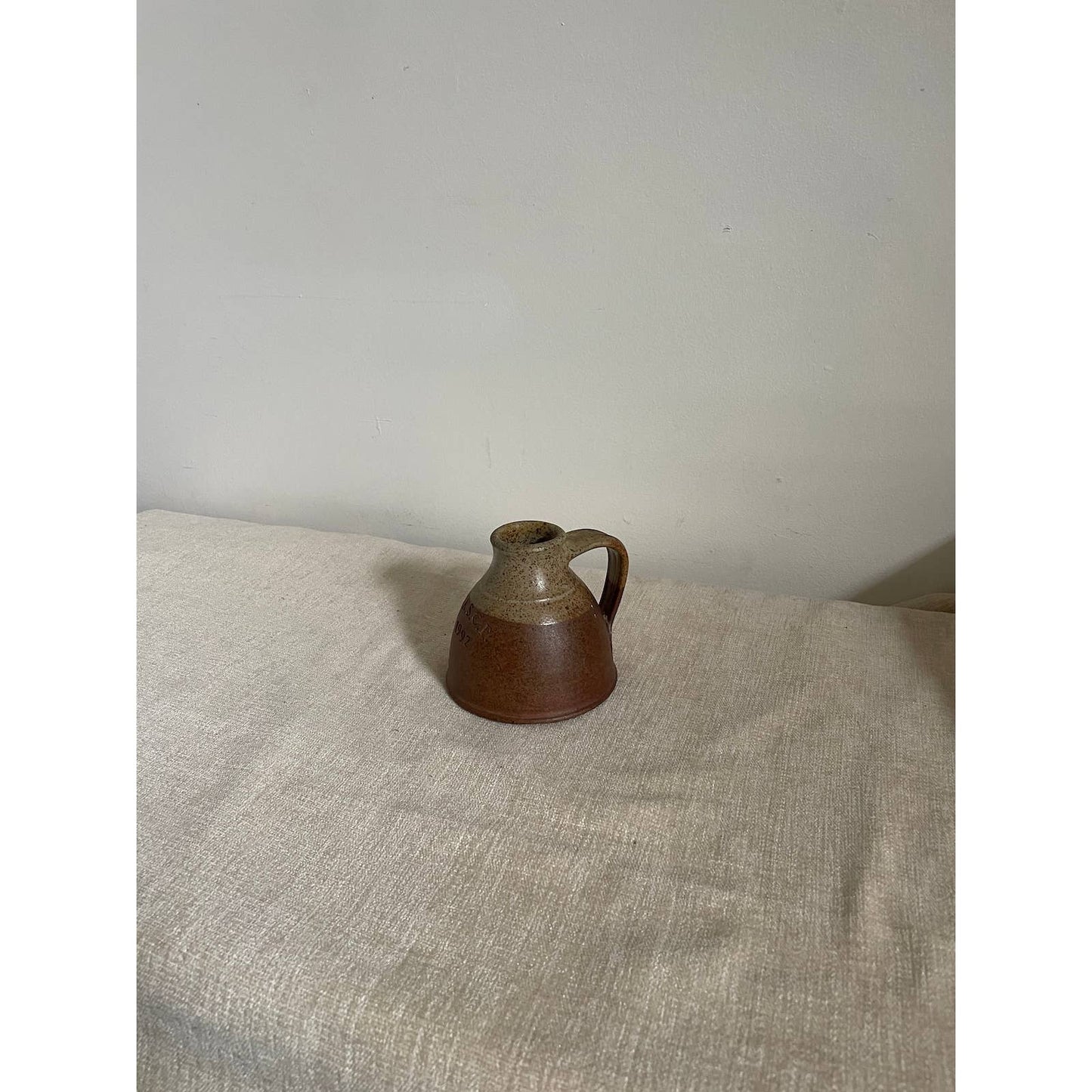 '92 Mid-Atlantic Crafts Festival Mini Jug