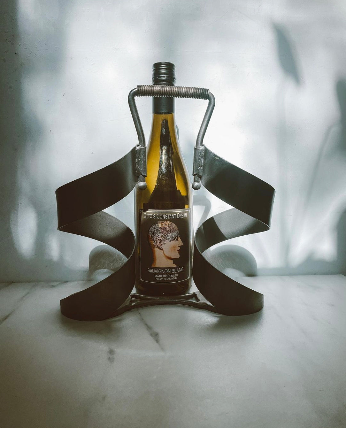 Welded Metal 2 Bottle Caddy