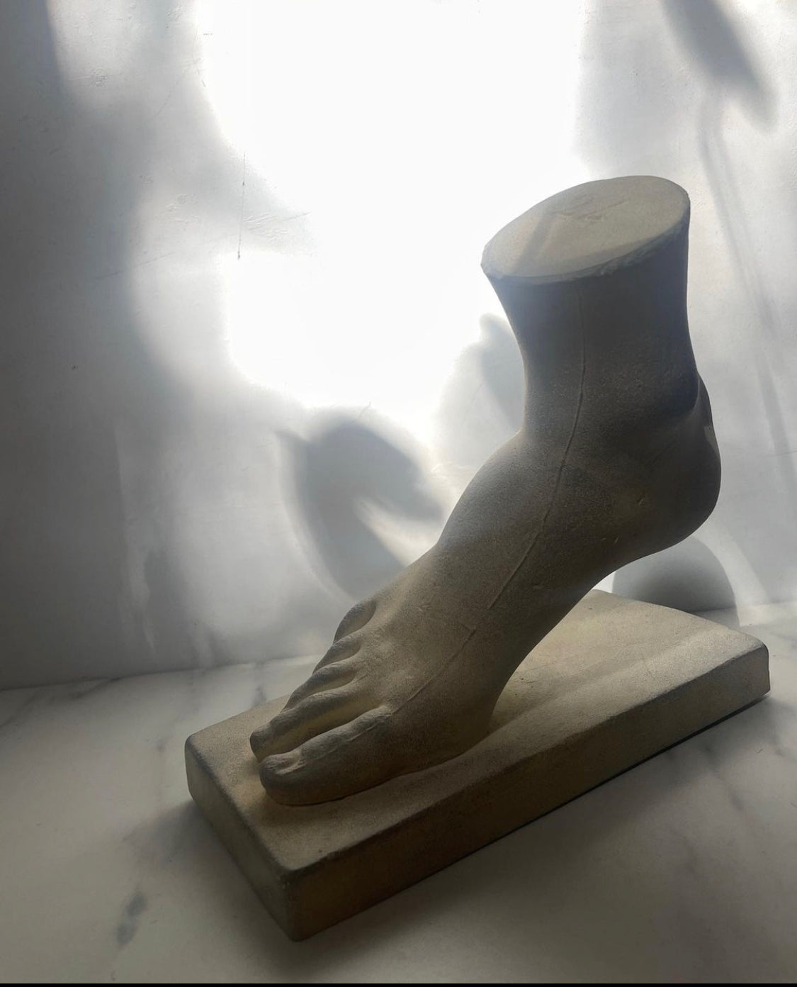 Casted Foot Sculpture