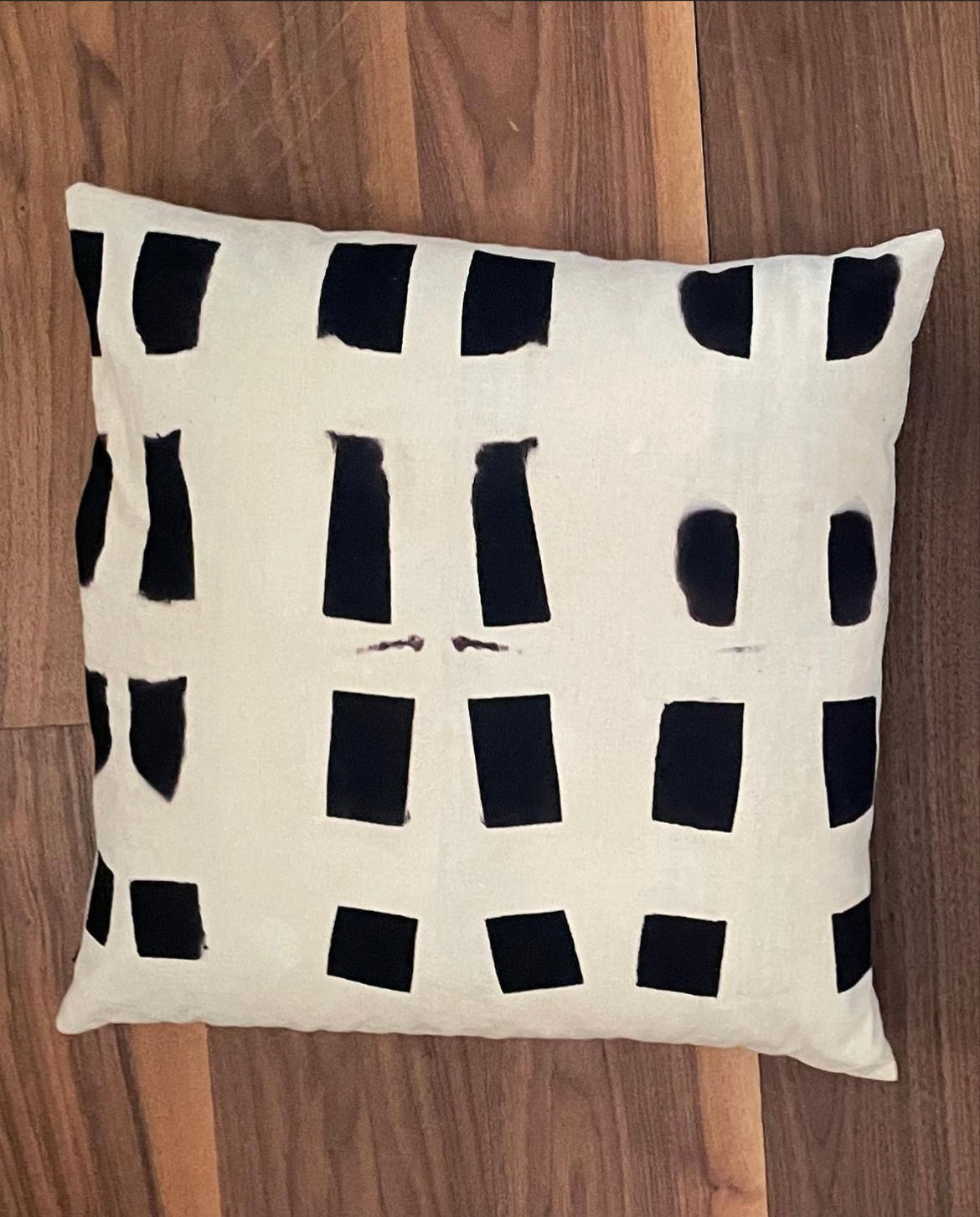 Mineral Works Natural Hand Dyed Textile Pillow