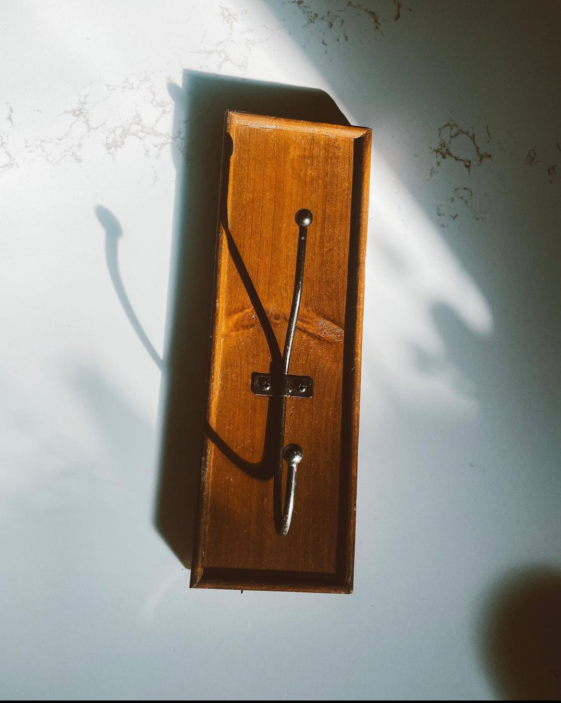 Wood Base Wall Hook