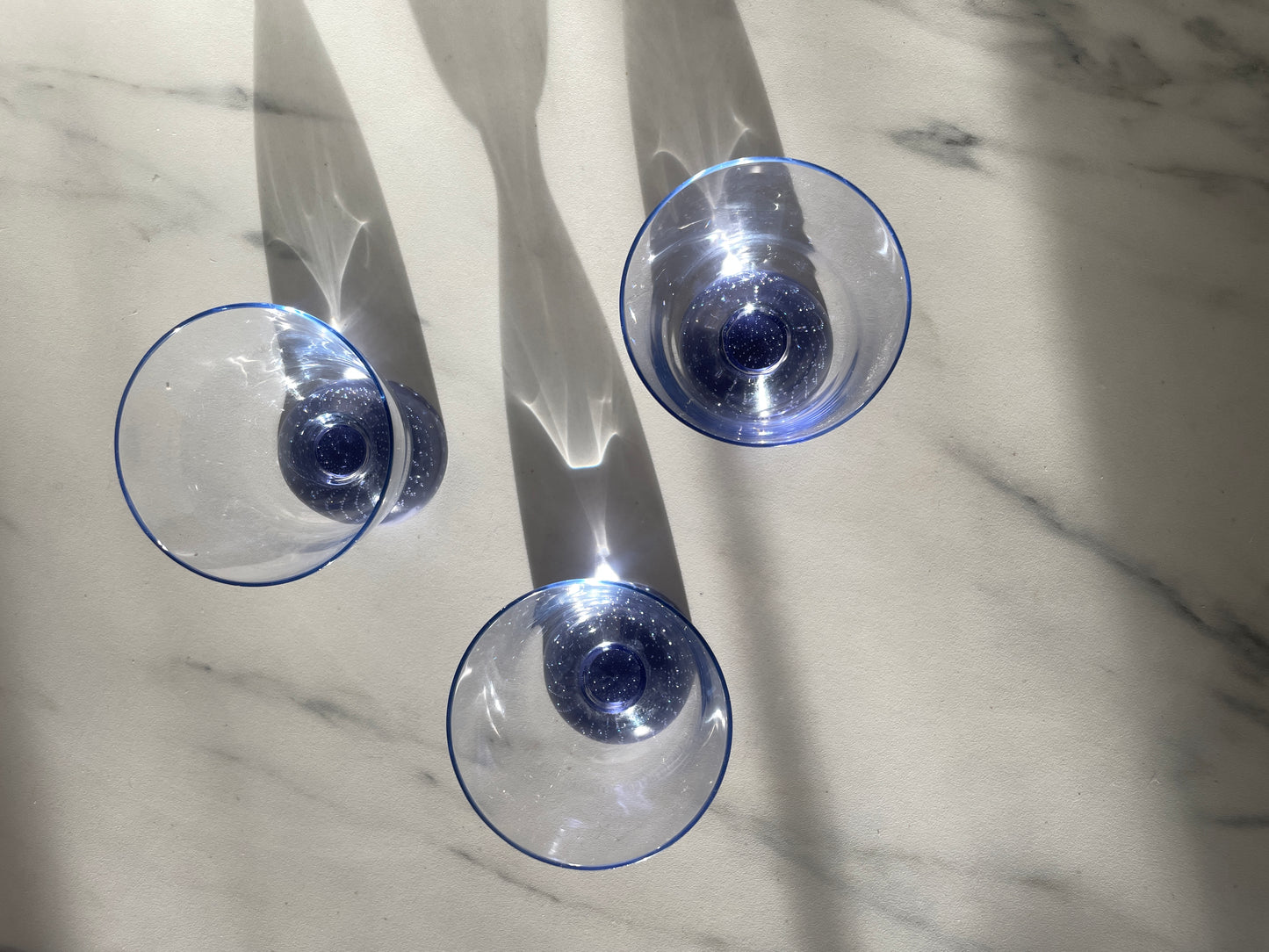 Lavender Drop Apertif Glasses