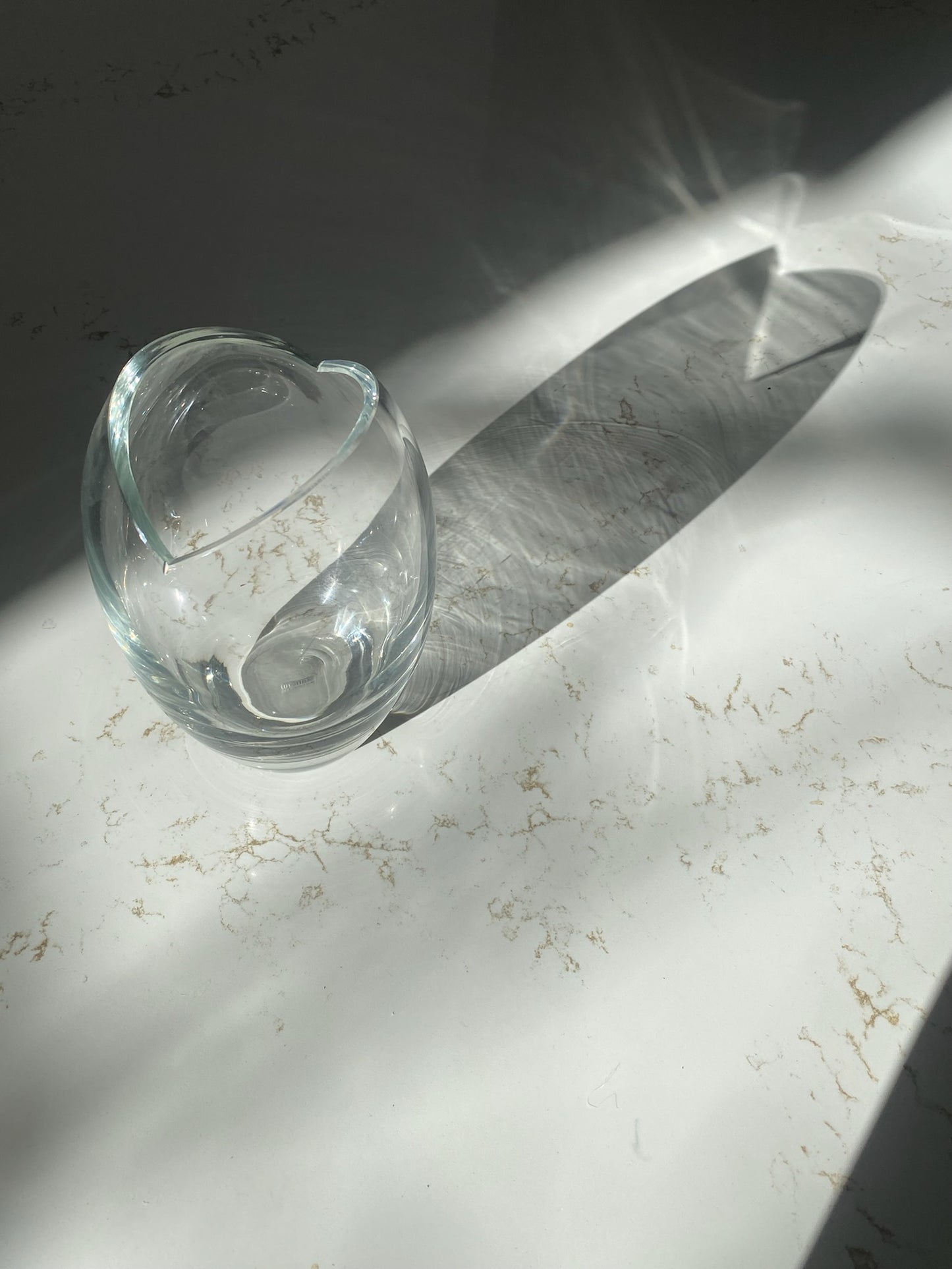 Polish Tarnow Tulip Glass-blown Vase